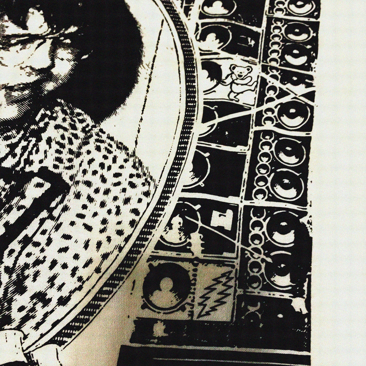 KID CHARLEMAGNE Wall of Sound Owsley Stanley Tee PRE ORDER (SHIPPING 2-3 WEEKS OUT)