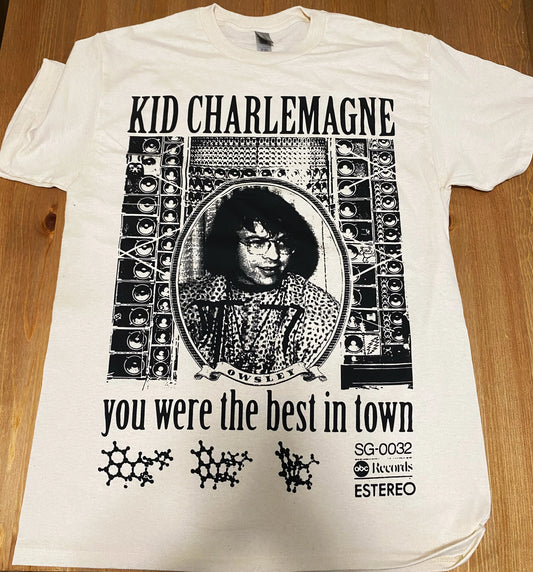 KID CHARLEMAGNE Wall of Sound Owsley Stanley Tee PRE ORDER (SHIPPING 2-3 WEEKS OUT)